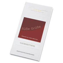 Laden Sie das Bild in den Galerie-Viewer, Handverzierte Vollmilchschokolade