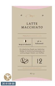 Manufakturschokolade Latte Macchiato