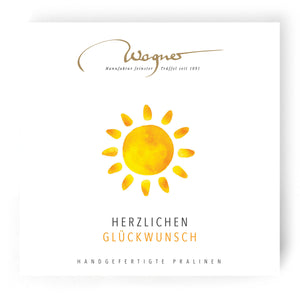 Klassik Trüffel Pralinés Herzlichen Glückwunsch
